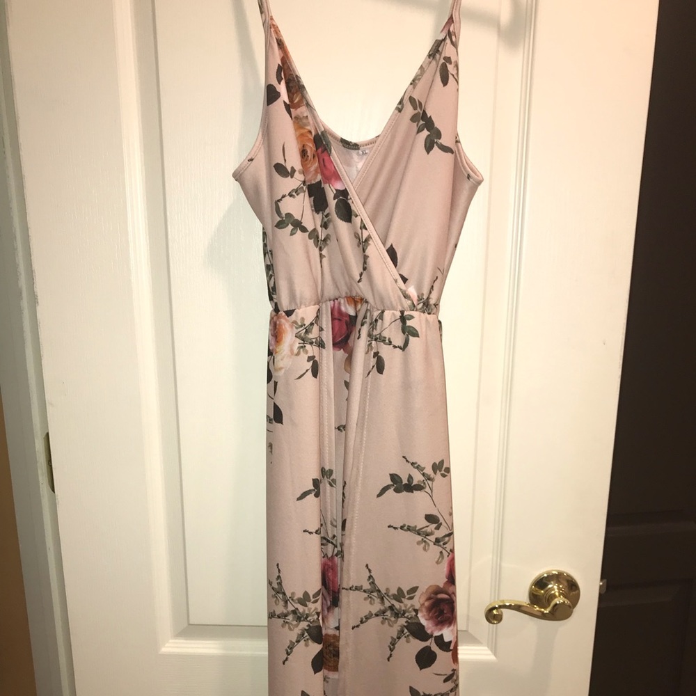 once piece dress/built in shorts